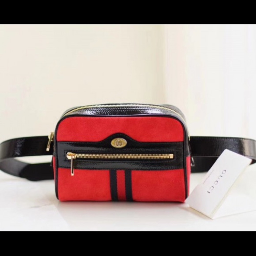 NWT Gucci Ophidia GG supreme belted bag